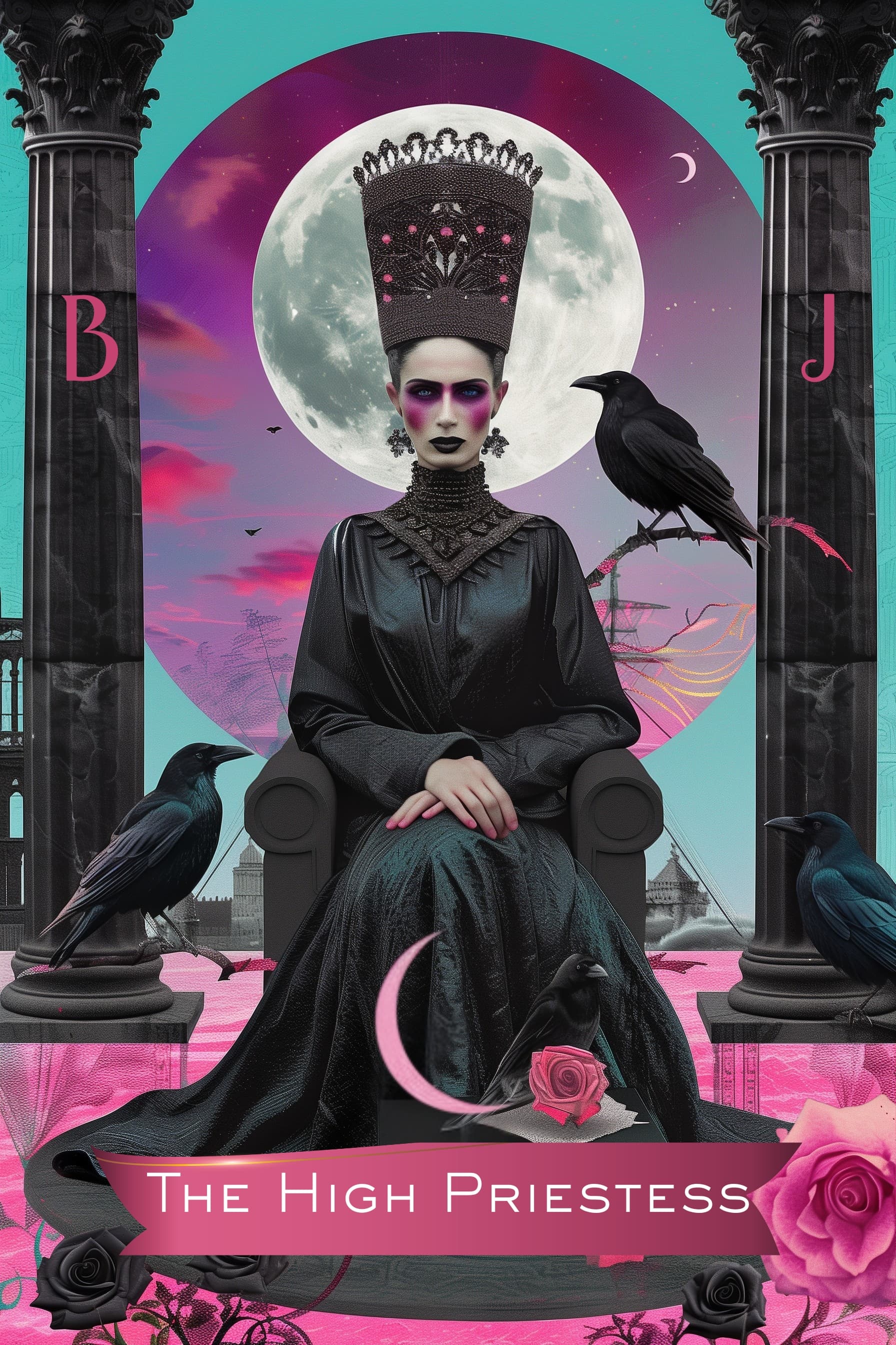 Pink Gothic Vibe Tarot